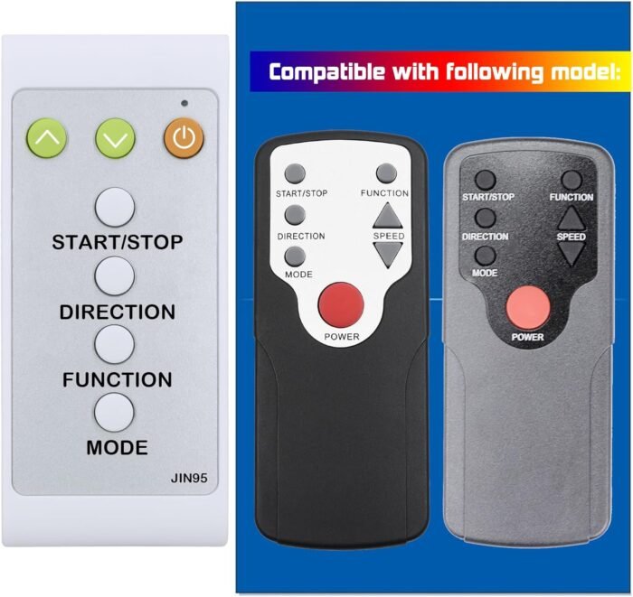 Replacement Remote Control for Many Brands Under Desk Elliptical Machine Electric Stepper, Same with The Right One in The Item Picture, with Oversized Buttons - Image 2