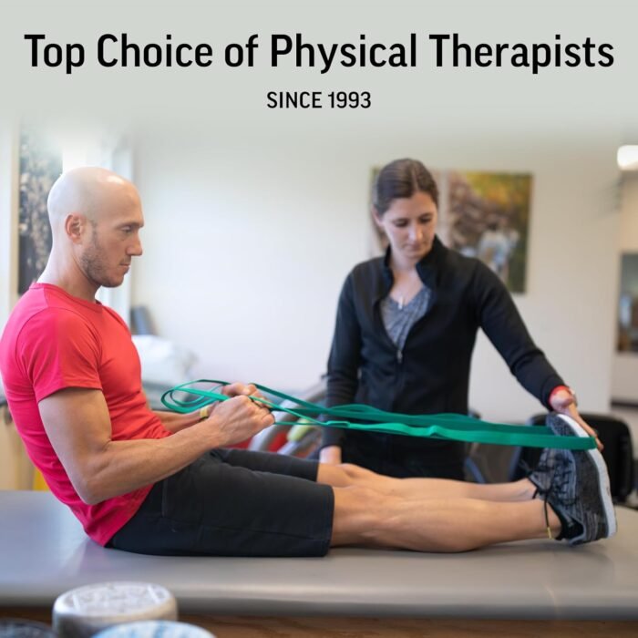 OPTP The Original Stretch Out Strap with Exercise Book, for Flexibility and Mobility Exercises. Stretch Out Straps for Physical Therapy, Yoga Stretching Strap and Knee Therapy Strap. Made in the USA - Image 6