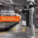 Magnetic Gym Bag for Men and Women, Magnetic Water Bottle Holder with Touch-screenable Clear Phone Pocket, Portable Sling Gym Bags, Crossbody Pouch for Gym Sports Travel Workout Bag, Gym Accessories - Image 6