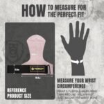 MANUEKLEAR Gym Straps Weight Lifting, Double Leather Lifting Straps for Men Deadlift with Cushion Wrist Loop, Gym Lifting Wrist Wraps for Weightlifting - Image 6