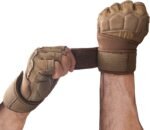 Mens Workout Gloves for Weight Lifting - Exercise Gloves for Men Women With Wrist Wrap Support, Palm Protection and Grips - Sport Daily Use - Image 2