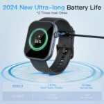 Tensky Smart Watch for Men/Women Android & iOS, AI Voice, 1.99" AMOLED Fitness Tracker with Bluetooth Call, 3ATM Waterproof Heart Rate/Sleep/SpO2 Monitor, Pedometer, 100+ Sports, 12 Days Battery Life - Image 7