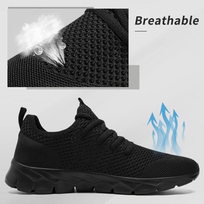 Womens Shoes Running Sneakers-Lightweight Breathable Mesh Walking Shoes for Women-Comfortable Athletic Sneakers for Gym Jogging Tennis Workout,and Casual Wear - Image 4