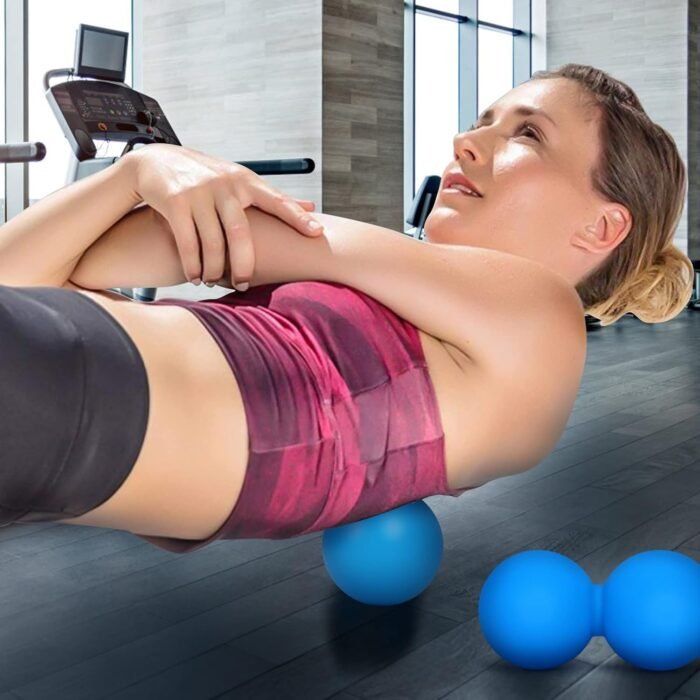 Toplive Silicone Massage Ball, 2 Pack Lacrosse Massage Ball & Single Roller Massage Ball, Physical Therapy Tool for Feet Neck Back Calves Achilles Shoulders, Relieving Muscle Pain Massage Ball - Image 5