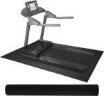 High Density Home Gym Treadmill Exercise Bike Equipment Mat, 1/4" Thick, Multiple Sizes - Image 2