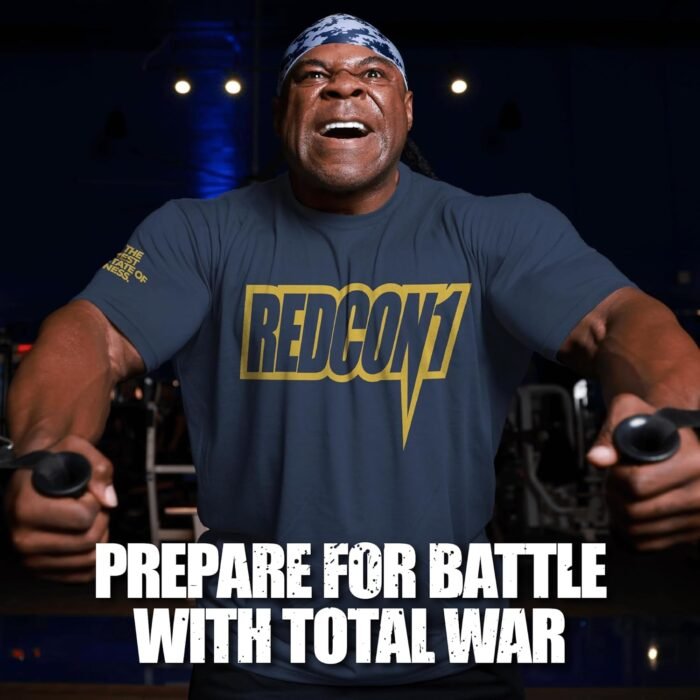 REDCON1 Total War Pre Workout Powder, Blue Raspberry - Beta Alanine + Citrulline Malate Keto Friendly Preworkout for Men & Women with 320mg of Caffeine - Fast Acting (30 Servings) - Image 5