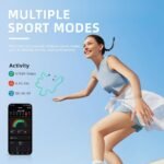 Touch Smart Ring Upgraded Version Health Ring Pro, with Bluetooth Remote Control and Motion Detection, 10ATM Waterproof Fitness Tracker for Men and Women Daily use (Black Touch, 10) - Image 5