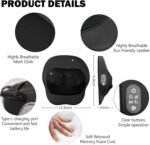 Rechargeable Back and Neck Massager with Heat,U6 New Upgrade Back Massager for Pain Relief Deep Tissue,4D Massage Heads,20 Massage Contacts for Neck,Shoulder,Legs,Foot,Gifts for Women Men - Image 7