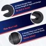 25/55 lbs Pair Adjustable Dumbbells Set, Dumbbells with Anti-Slip Metal Handle for Exercise & Fitness Fast Adjust Weight for Full Body Workout Fitness - Image 7