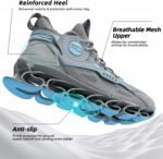 Men's Running Shoes Fashion Sneakers Breathable Blade Non Slip Walking Shoes Gym Sport Trainer Athletic - Image 6