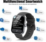 Smart Watch for Men Women (Answer/Make Call), 1.96" HD Fitness Tracker Running Watch, IP68 Waterproof,Pedometer, Sleep/Step/Activity/Heart Rate Monitor,110+ Sport Mode Smartwatch for iOS Android Phone - Image 8