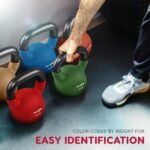 Yes4All Kettlebells 5lbs-65lbs & Kettlebell Sets Adjustable Weights, Kettlebell for Weight Training, Home Workout Equipment with Secure Grip for High Rep, Exercise Equipment - Image 7