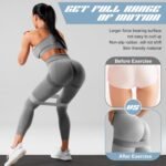 12 Pcs Latex Resistance Loop Exercise Bands for Booty Workout Stretch Exercise Bands Non Slip for Legs Squat Resistance Loop Women Men Starter Butt Hip Thigh Fitness - Image 6