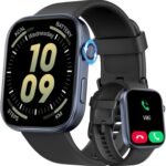 Tensky Smart Watch for Men/Women Android & iOS, AI Voice, 1.99" AMOLED Fitness Tracker with Bluetooth Call, 3ATM Waterproof Heart Rate/Sleep/SpO2 Monitor, Pedometer, 100+ Sports, 12 Days Battery Life - Image 2