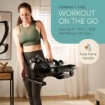 Lifepro Under Desk Elliptical Exercise Machine – Mini Bike Elliptical for Low Impact Leg & Arm Movement – Quiet Magnetic Resistance, LCD Display – Compact Seated Workout for Seniors - Image 9