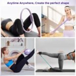 Pilates Ring Kit for Women, Pilates Equipment Accessories, Home Workout Set with Magic Circle, Mini Exercise Ball, Ankle Resistance Bands & Yoga Socks, for Fitness, Toning & Better Me Gifts - Image 7