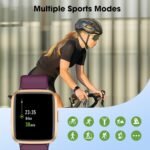 Fitness Tracker Watch with Heart Rate Monitor, Large Screen Activity Tracker with Pedometer, Sleep Monitor, Calories & Step Counter, 5ATM Waterproof Smart Watch for Women Men Fitness Watch for Sports - Image 6