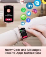 Health & Fitness Tracker, Smart Watches for Women with 24/7 Heart Rate,Sleep Tracker, 20+ Sport Modes Fitness Watches for Women, Smart Watch for Phones, IP68 Step Tracker, Pedometer Watch, Gift - Image 7