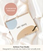 Lamare Habit Tracker Calendar – Premium Daily Habit Tracker Journal and Goal Board, Workout Motivation & Productivity Tool - Image 3