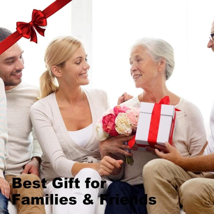 Neck and Back Massager, with Heating and Bidirectional Rotation Heads, 4D Electric Massage Pillow with 4 Nodes,Neck Back Shoulder Foot Pain Relief, Portable & Rechargeable, Holiday Gift - Image 9