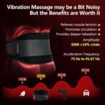 Comfytemp XL Cordless Heating Pad with Massager for Back Pain Relief, Portable Lower Back Massager with Heat Button App Control FSA HSA Eligible Wireless, Birthday Gifts for Mom Dad - Image 9