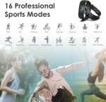 Fitness Tracker for Men and Women,Fitness Watch Waterproof with Activity Tracker and Sleep Monitor,Smart Watch for Android and iOS Phones - Image 4