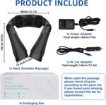 Shiatsu Neck and Back Massager with Heat,Electric Shoulder Massager for Pain Relief Deep Tissue,3D Kneading Massage with Cloth Cover Easy to Clean Best Gift for Men Women Parents - Image 5