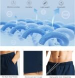 GYM REVOLUTION Men's Workout Running Gym Training Shorts - Image 7