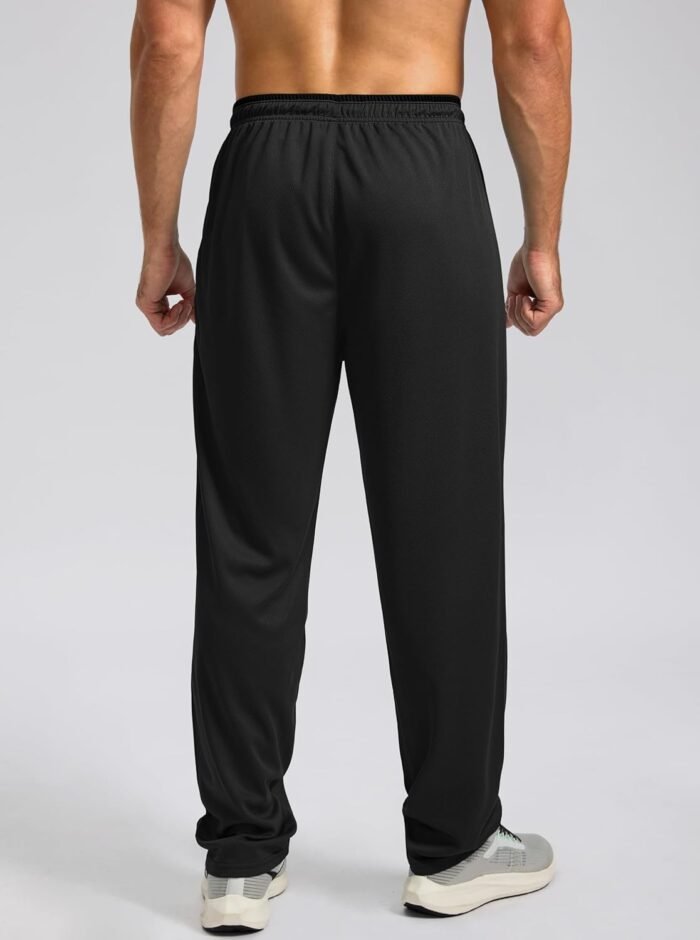 G Gradual Men's Sweatpants Mesh Lightweight with Zip Pockets Breathable Quick Dry Athletic Pants for Workout Running - Image 4