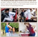 Electric Lumbar Traction Device, Multifunctional Back Traction Device with Dynamic Airbag Traction, 20-Level Electrotherapy, 3-Level Vibration Massage and Thermal Therapy from 113 to 131℉ - Image 10