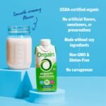 Orgain Organic Nutritional Protein Shake, Vanilla Bean - 16g Grass Fed Whey Protein, Meal Replacement, 20 Vitamins & Minerals, Fruits & Vegetables, Gluten Free, Non-GMO, 11 Fl Oz (12 Pack) - Image 7