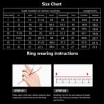 Smart Rings for Women Men Health Rings with Charging Case, Display Screen, IP68 Waterproof, Fitness Tracker with Heart Rate, Blood Oxygen, Sleep Tracker, Step Tracker (Black, 11#) - Image 6