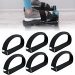 Adjustable Pedal Straps for Ellipse Leg Exerciser Machine, Feet Pedal Strap Under The Desk Leg Training Exerciser Fitness Strap Home Office Sports Accessories for Fit Foot Prevent Slipping - Image 2
