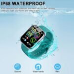 Smart Watch (Answer/Make Calls), 1.96"HD Smartwatch for Men Women 113+ Sport, 2025 Fitness Activity Tracker with Heart Rate Monitor, Sleep Trackers, Pedometer, IP68 Waterproof for Android iOS Green - Image 9