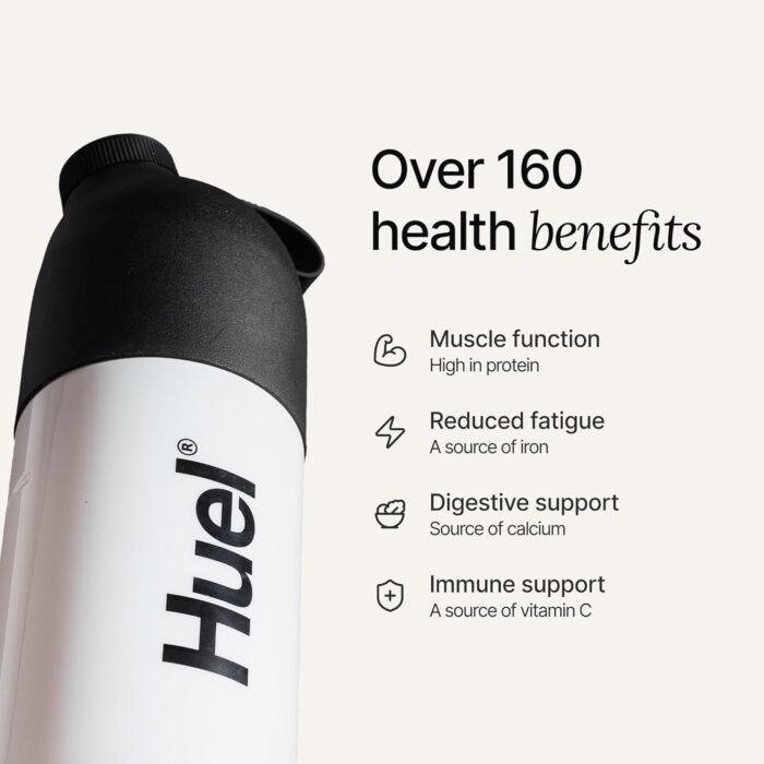 Huel Black Edition | Chocolate 40g Vegan Protein Powder | Nutritionally Complete Meal | 27 Vitamins and Minerals, Gluten Free | 17 Servings | Scoop not Included to Reduce Plastic - Image 6