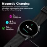 Smart Watches for Men Women(Answer/Make Calls), 1.43" AMOLED HD with 100+ Sport Modes, Heart Rate/Sleep Monitor/Steps/Calories/IP68 Waterproof Fitness Tracker, smartwatch for Android iOS,Black - Image 8
