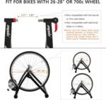 Unisky Bike Trainer Stand Indoor Bicycle Stand with Noise Reduction Magnetic Stationary Stand fits for 26-28inch, 700C Wheel - Image 4
