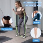 Resistance Bands for Working Out, Physical Therapy Bands, Latex Free Elastic and Exercise Bands Set for Stretching, Suitable for Rehab, Yoga, Pilates, Gym, Home Exercise - Image 3