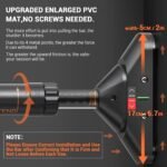 Sportneer Pull Up Bar: Strength Training Chin up Bar without Screws - Adjustable 29.5''-37'' Width Locking Mechanism Pull-up Bar for Doorway - Max Load 440lbs for Home Gym Upper Body Workout, Non-slip - Image 9