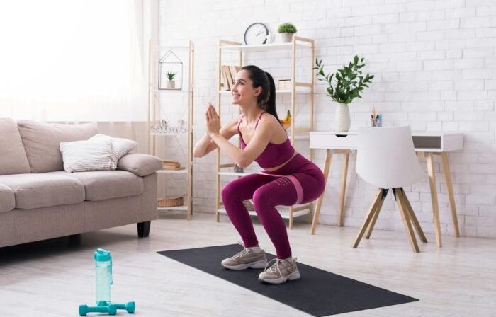 Fitness Resistance Band Skin Friendly Stretch Loop Workout Fabric Booty Leg Glute Exercise Squat Female Butt Lift Non Slip Cloth Sculpting Band Gym Indoor Training - Image 6