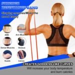 Resistance Bands Set for Men & Women - 4 Levels Exercise Band with Door Anchor, Pull Up Bands for Strength Training, Stretching, Powerlifting, Home Workouts - Image 7