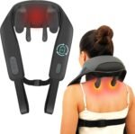 Snailax Cordless Neck Shoulder Massager with Soothing Heat, Fsa Hsa Eligible, Upgarded 4D Deep Tissue Kneading, Shiatsu Back Massager Pillow for Neck, Traps, Back, Gifts for Men Women Mom Dad - Image 2