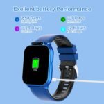 Kids Smart Watch Boys with Fitness & Sleep Tracker, Waterproof Smart Watch for Kids Age 5-12, Sport Modes Heart Rate SOS Button HD Camera DIY Dial Games Music Recorder, NO APP/Phone, Boys Gifts Toys - Image 9