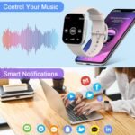 Smart Watch, 2023 Fitness Tracker Watch for Men Women, 1.69'' Touch Smartwatch Fitness Watch with Heart Rate Monitor/Pedometer/Sleep Monitor, 25 Sports IP68 Waterproof Activity Tracker for Android iOS - Image 7