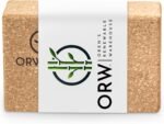 ORW OREN’S Natural Cork Yoga Block – 9”x6”x3”, 1.5 lbs – Heavyweight, Non-Slip, Eco-Friendly Support for Balance, Stretching, Pilates & Fitness – Dense Yoga Prop for All Levels - Image 2