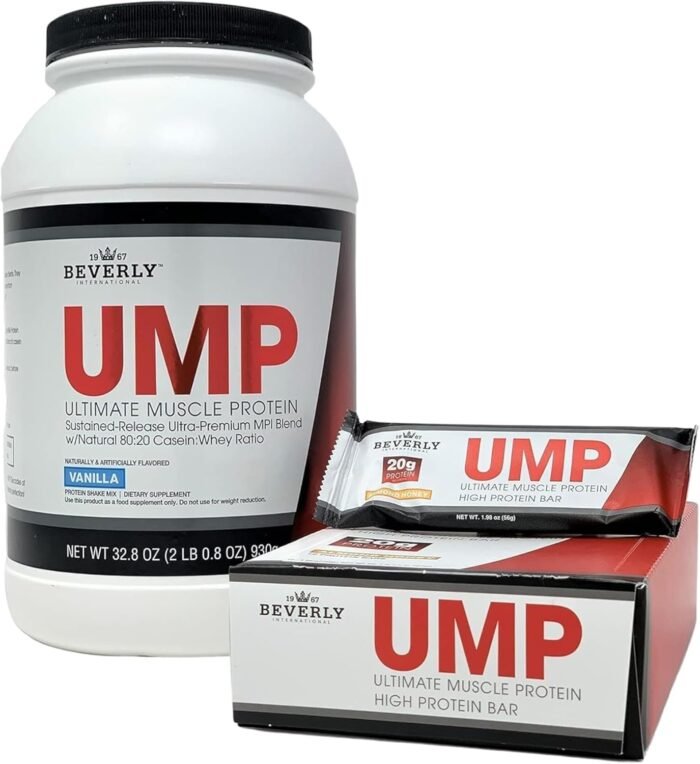 Beverly International UMP Protein Powder, Vanilla. Unique Whey-Casein Ratio Builds Lean Muscle. Easy to Digest. No Bloat. (32.8 oz) 2lb .8 oz - Image 4