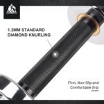 LIONSCOOL 16"/20” Loadable Dumbbells Pairs in Commercial Grade, Heavy Duty Olympic Dumbbell Bar/Handle for Strength Training, Compatible with 2’’ Standard Plates - Image 6