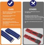 2Pack Blood Flow Restriction Band BFR Bundle Booty Bands Adjustable Exercise Glutes Occlusion Strap Best Fabric Resistance Bands for Women Men Glutes Hip Building Exercising Butt Squat Thigh Fitness - Image 5