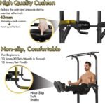 BangTong&Li Power Tower, Pull Up Bar Dip Station/Stand for Home Gym Strength Training Workout Equipment - Image 4