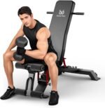 Adjustable Weight Bench - Workout Foldable Strength Training 1300lb Capacity Heavy Duty Weight Benches for Home Gym Exercises Incline Flat Decline Sit-Ups Full Body Workouts - Image 2
